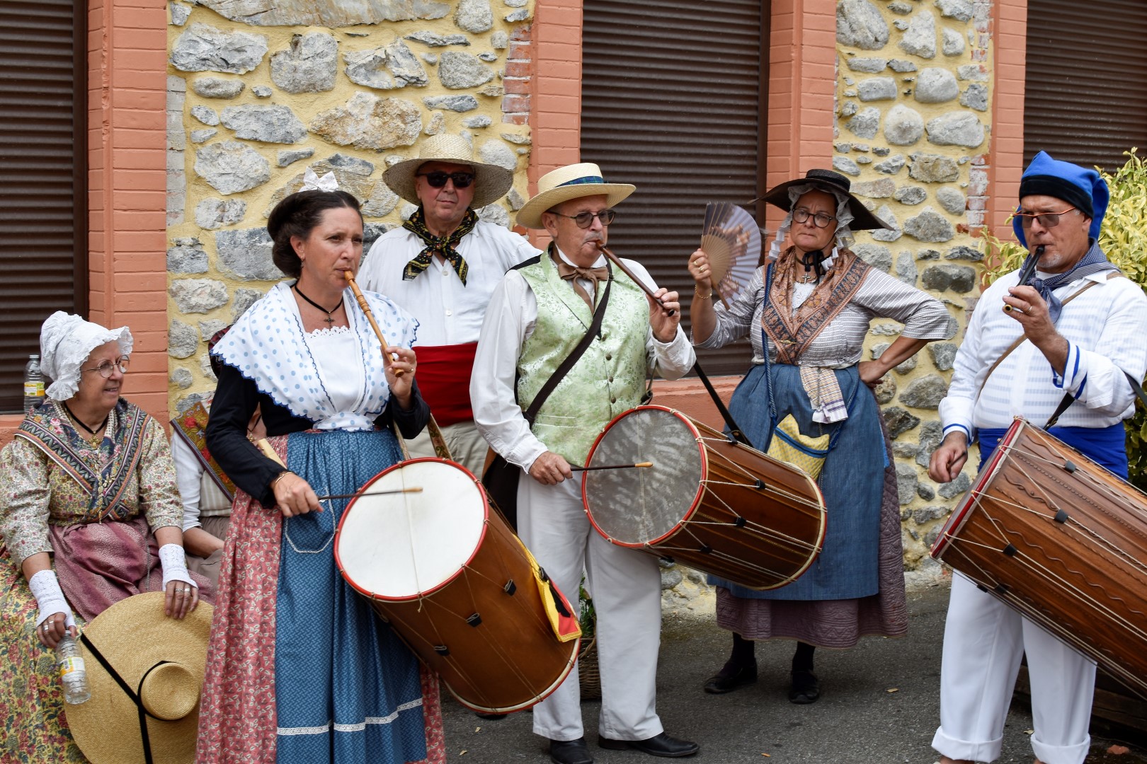 60 ans - Groupe folklorique au Gravier