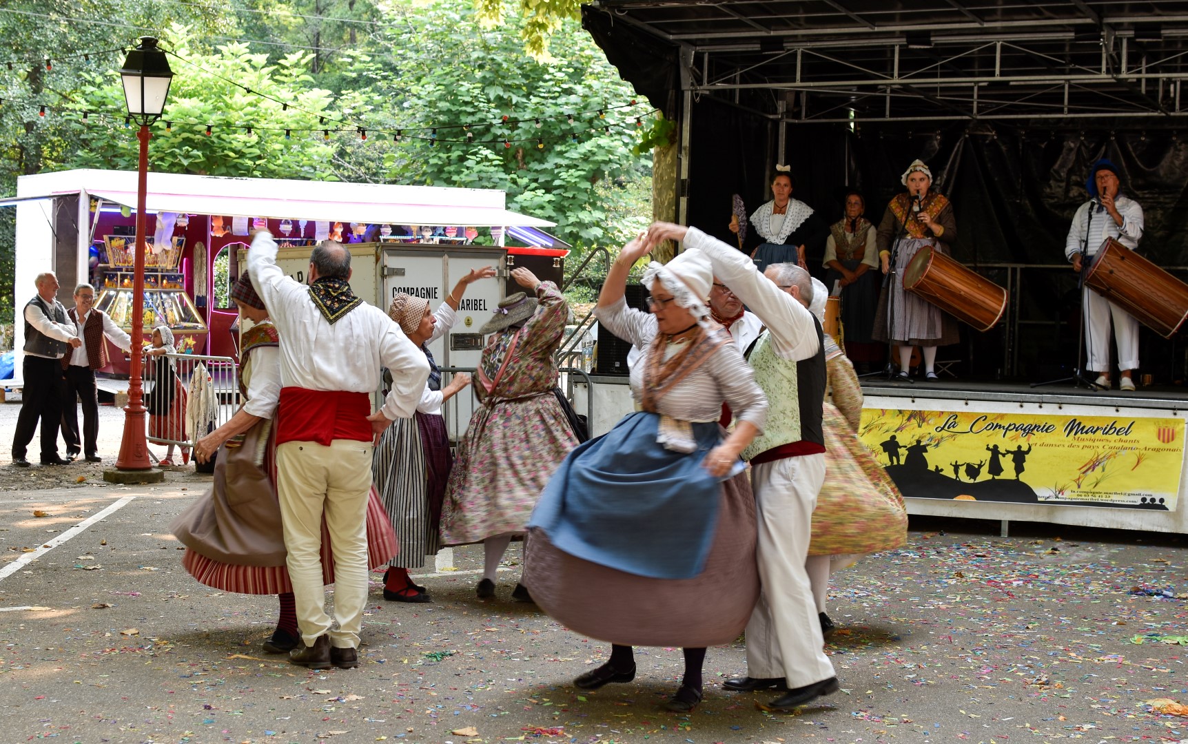 60 ans - Groupe folklorique au Gravier